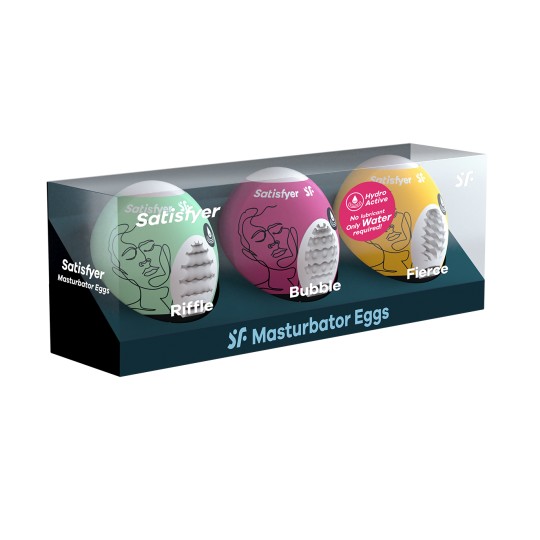 Masturbator Eggs 3 Pack