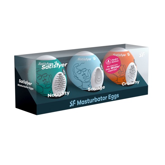 Masturbator Eggs 3 Pack
