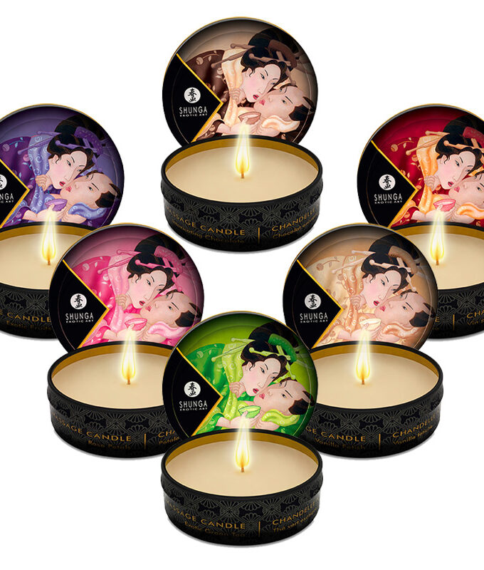 Velas de masajes Shunga