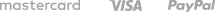 Mastercard - VISA - PayPal