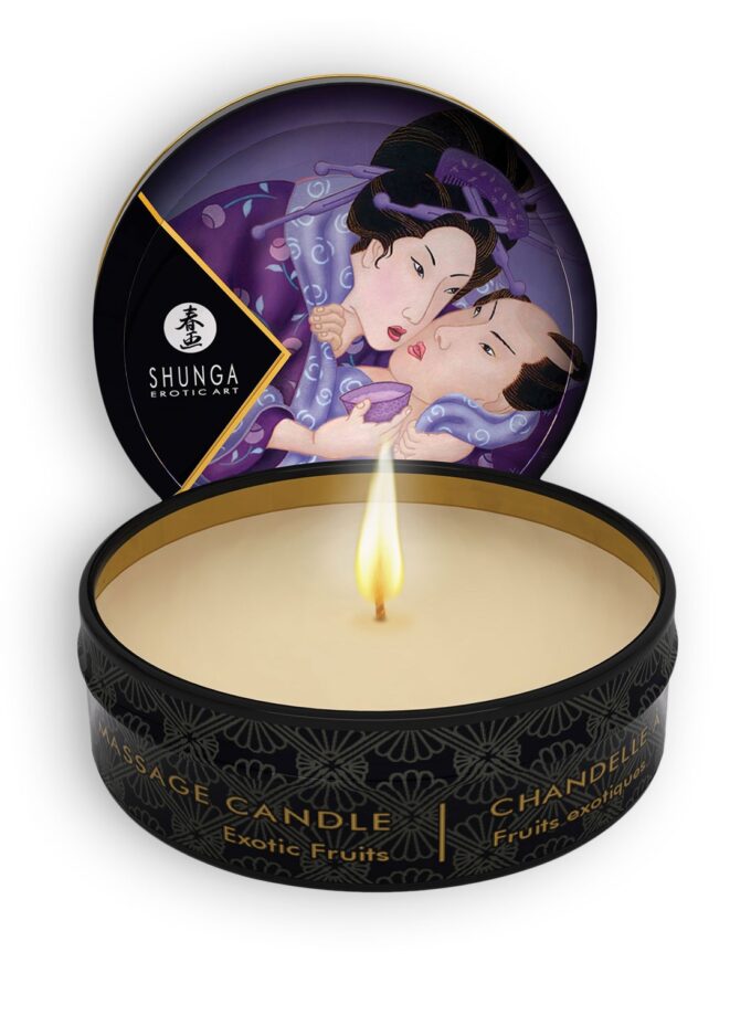 Velas de masajes Shunga - Frutas exóticas